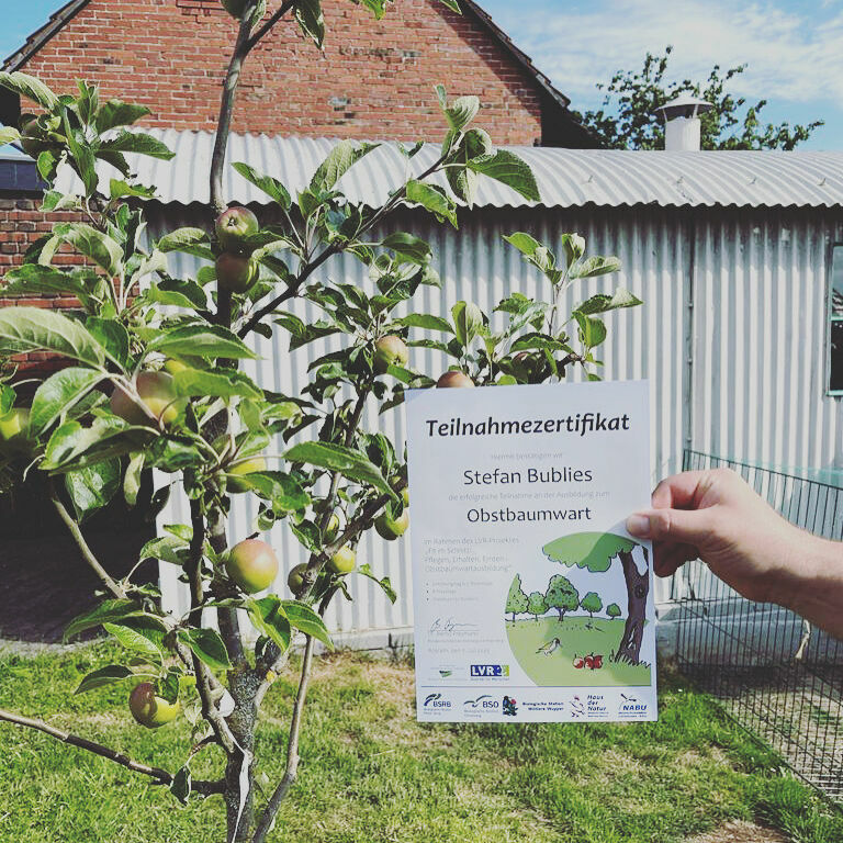 Zertifizierter Obstbaumwart